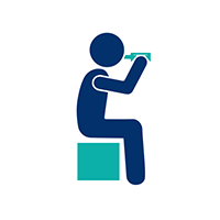 Breathing Test Icon Breathing Test Icon
